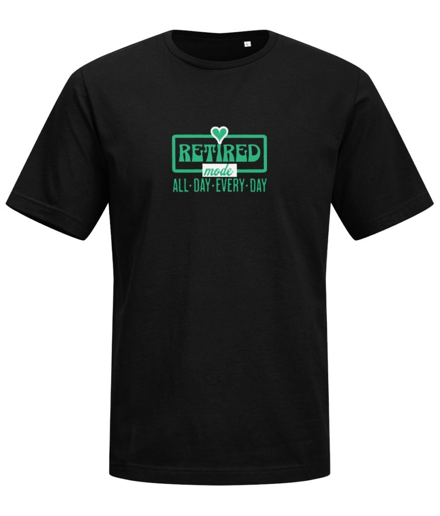 Men’s T-Shirt “Retired mode”