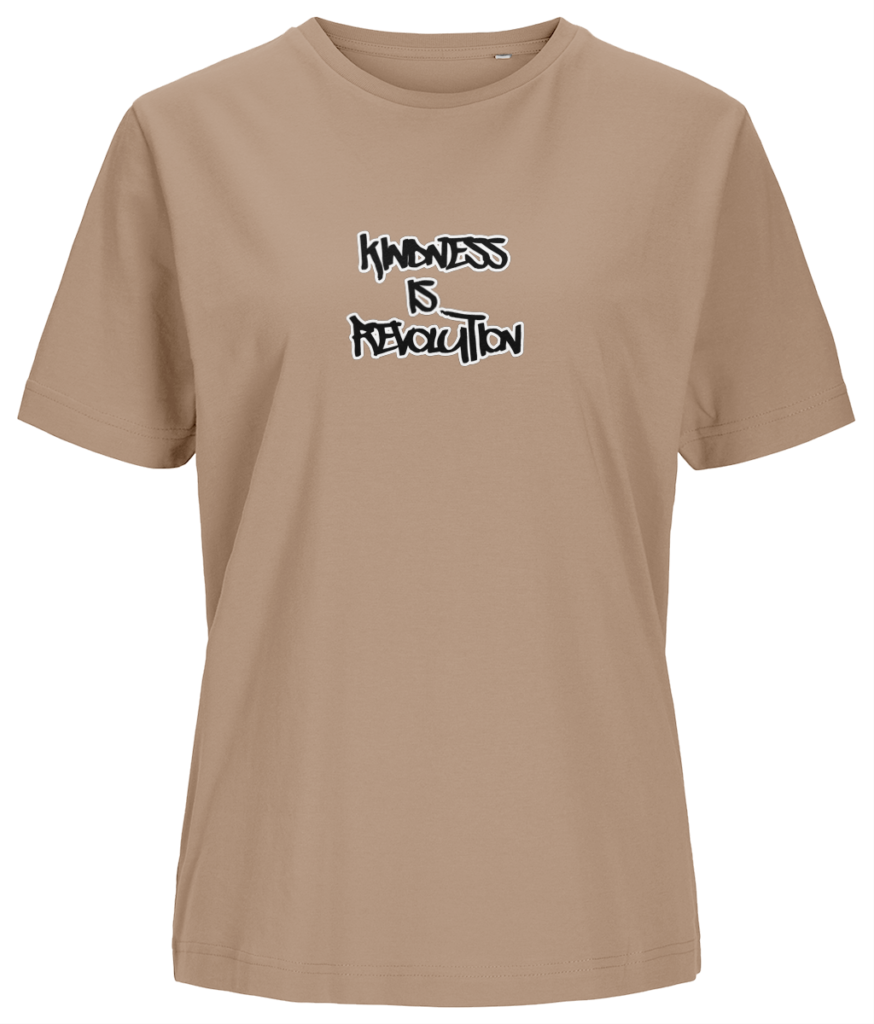Women’s T-shirt “Kindness is revolution”