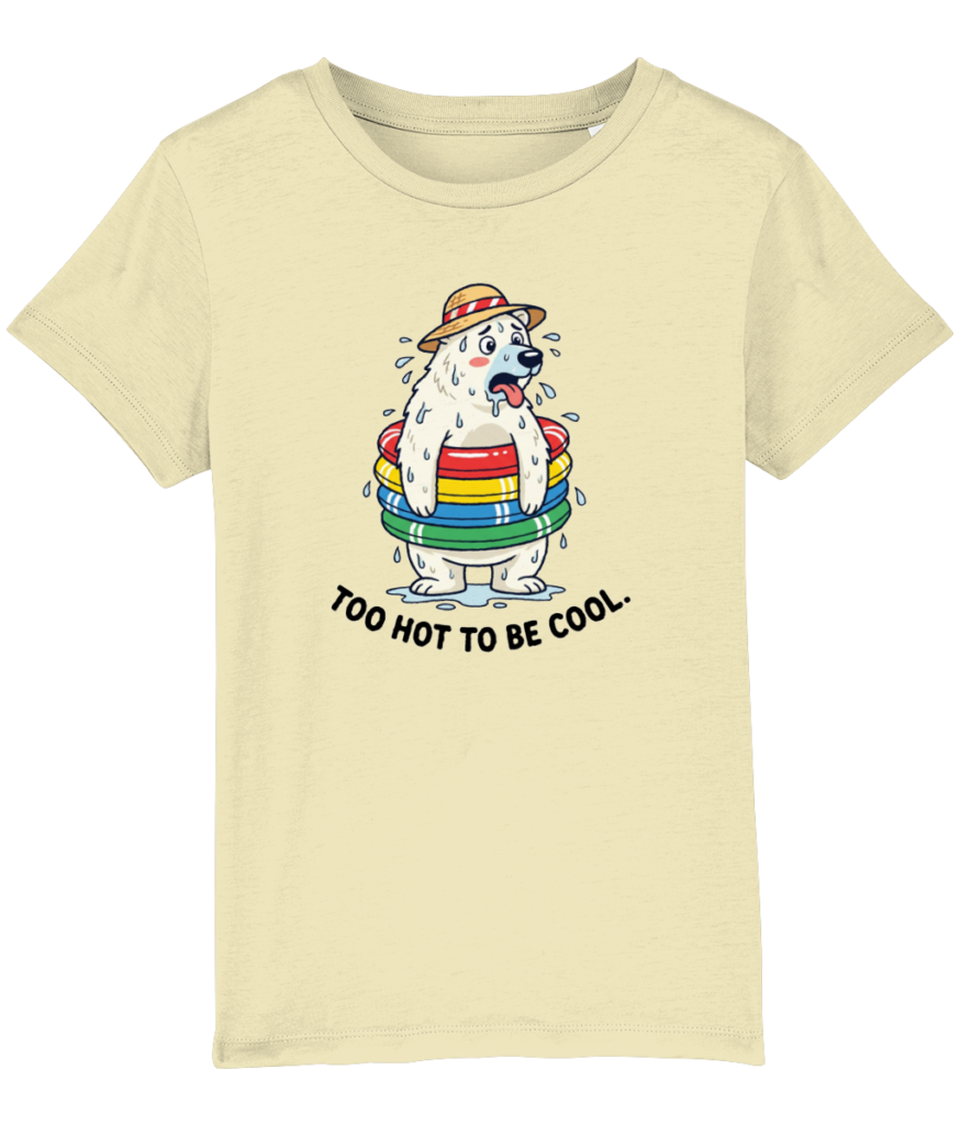 Kids’ T-shirts " To hot to be cool"