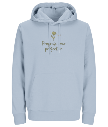 Women’s Hoodie ” Progress over perfection”