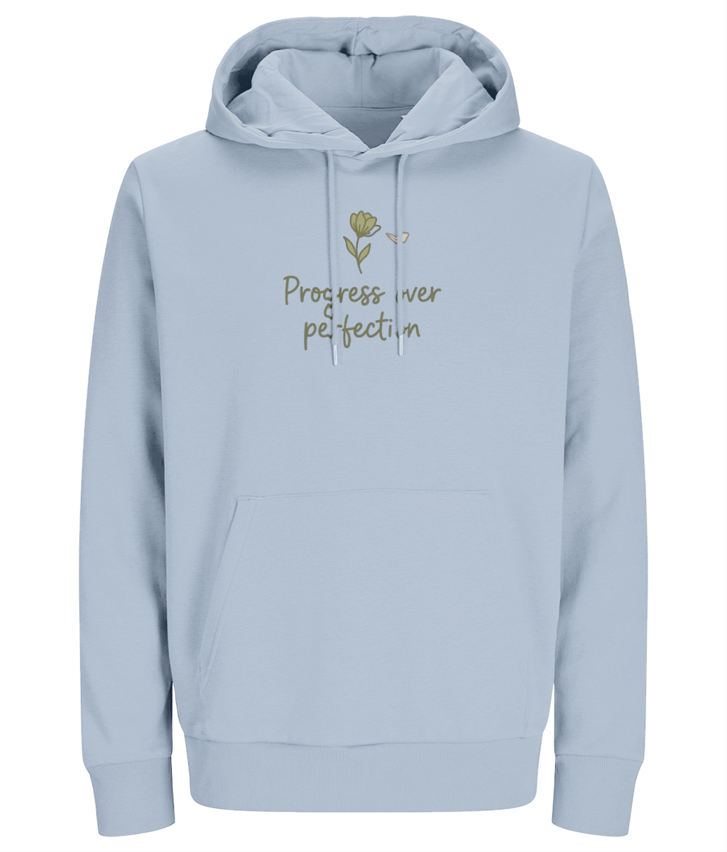 Women’s Hoodie ” Progress over perfection”