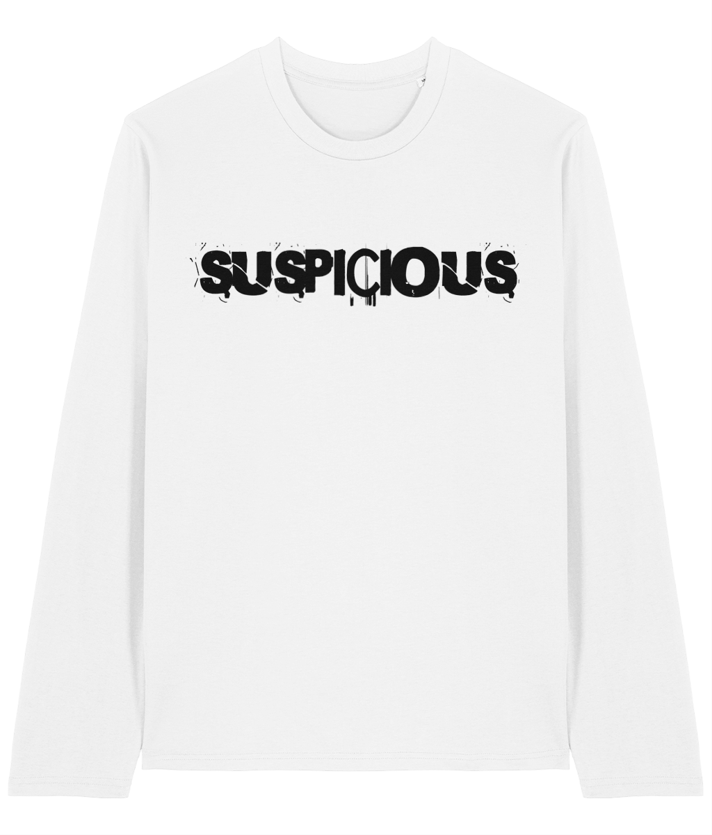 Men's Long Sleeve "Suspicious"
