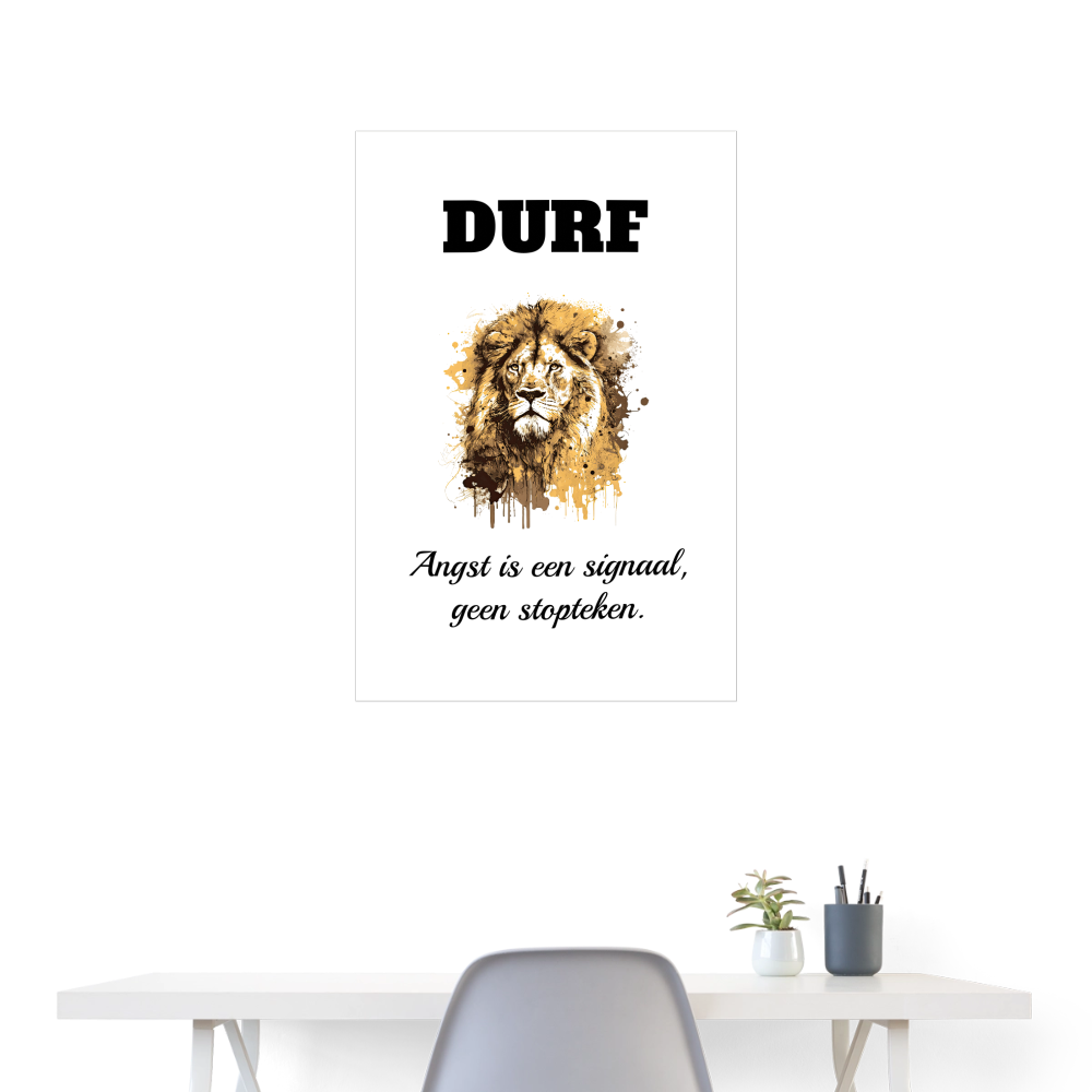 Poster 24" x 35" (60x90 cm)- Durf - Image 2