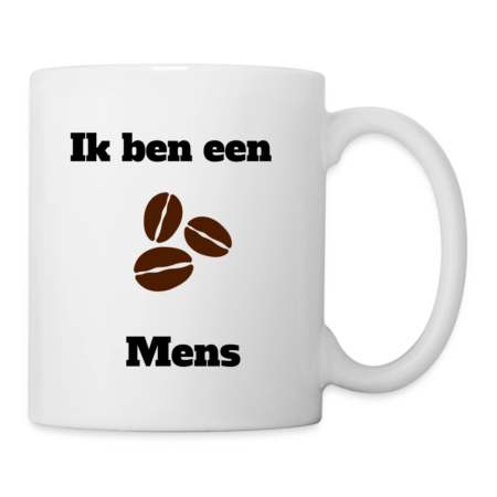 Mug "Ik ben een koffie mens"