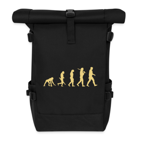Roll Top Backpack "Evolution chart"