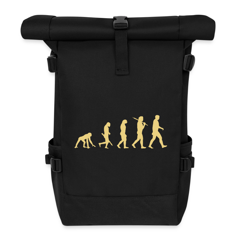 Roll Top Backpack "Evolution chart"