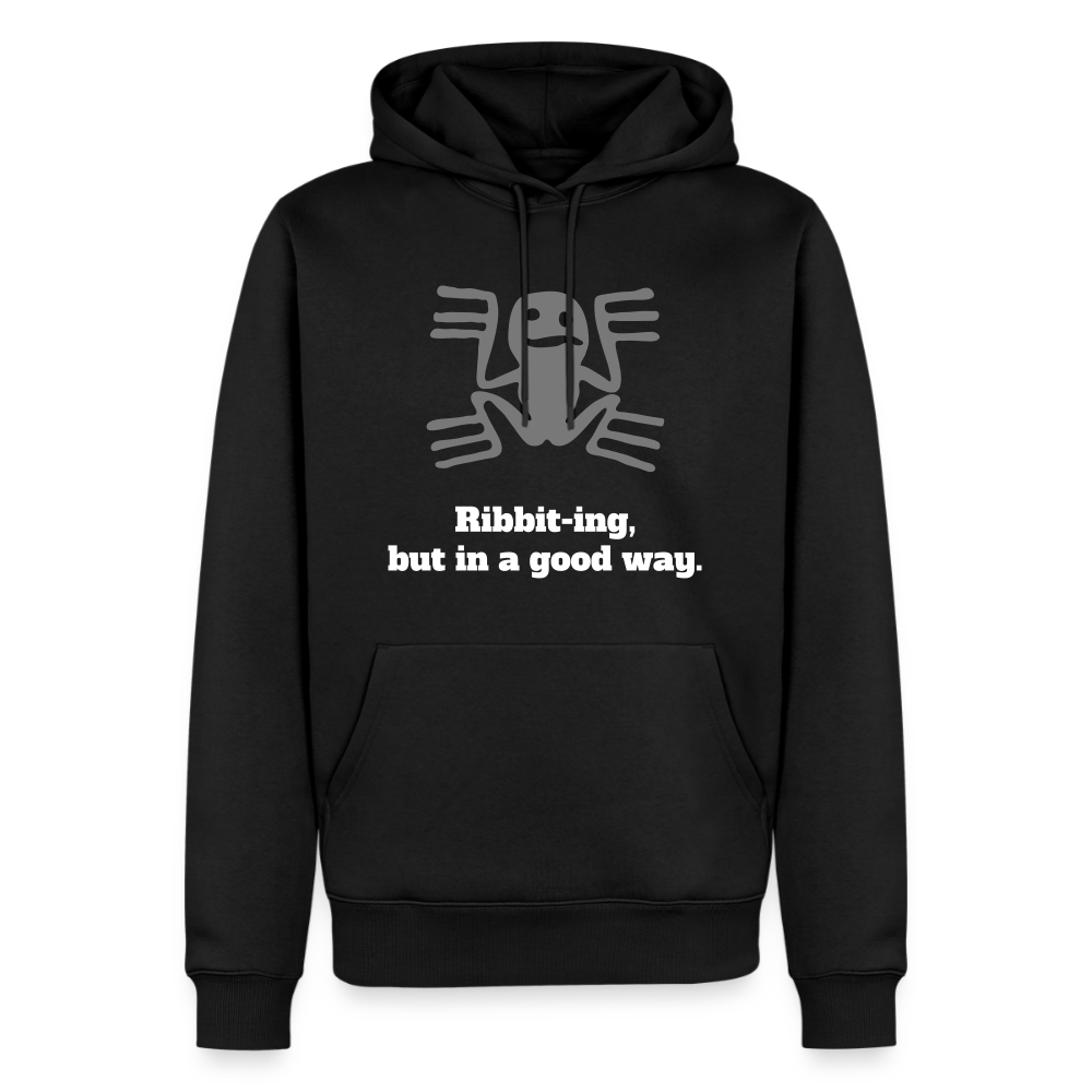 Men’s Hoodie "Ribbit-ing, but in a good way."