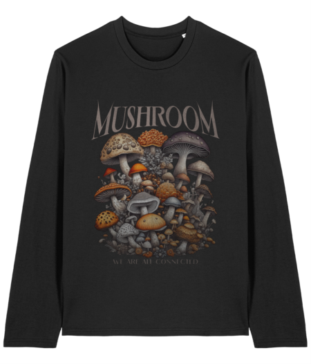 Men’s Long Sleeve “Mushroom-We all are connected”