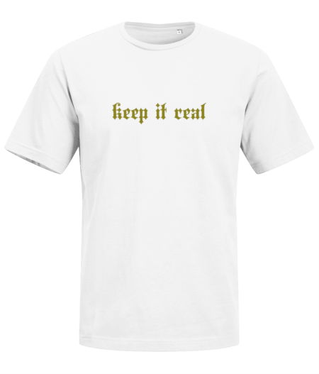 Men’s T-Shirt “Keep it real”